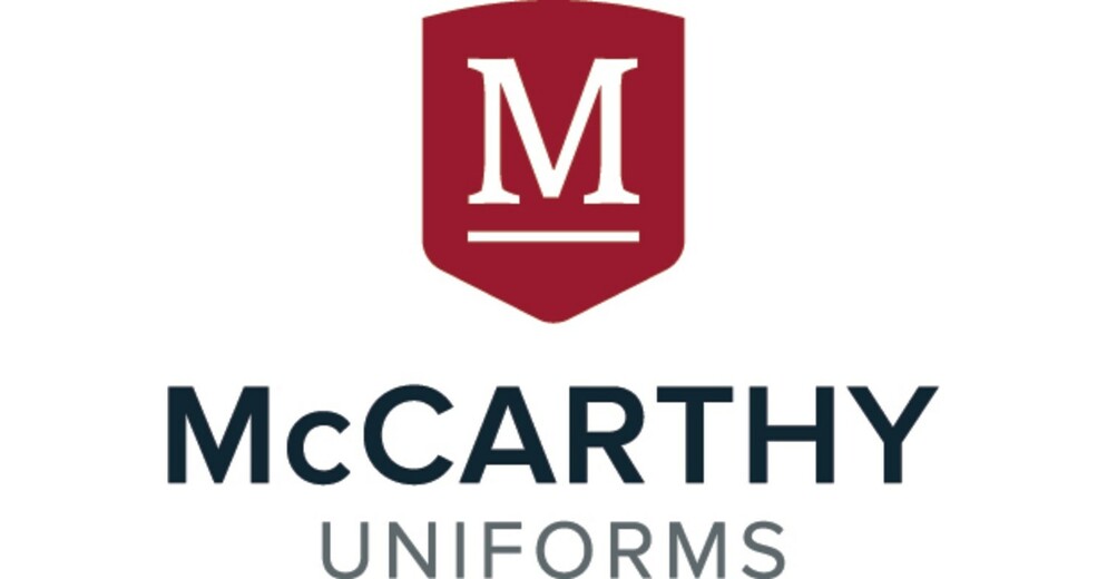 McCarthy uniforms with a logo