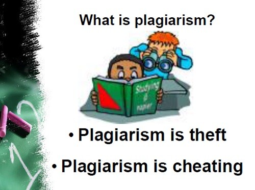 Plagiarism graphic