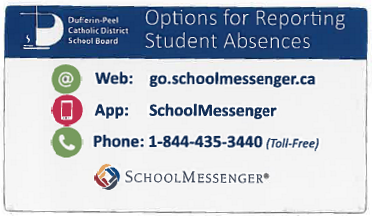 Options for Reporting Student Absences